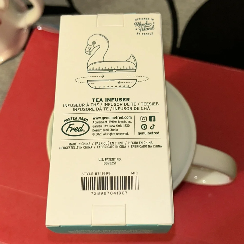 NWT Tea Infuser with flamingo floater by Fred - Picture 8 of 9